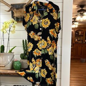 Vintage Carole Little Sunflower Dress 🌻🌻